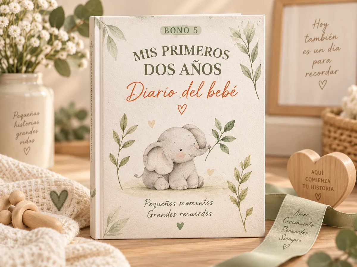 Mis Primeros Dos Años, diario del bebé
