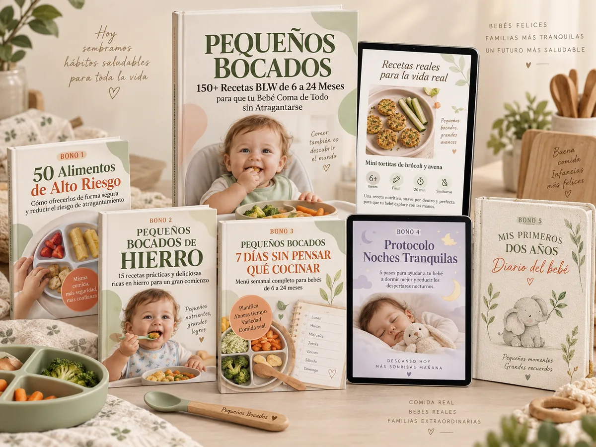 Colección digital Pequeños Bocados con recetario y recursos