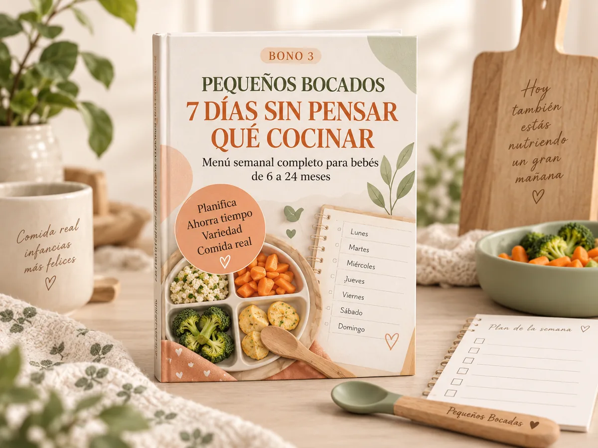 Menú semanal 7 días sin pensar qué cocinar